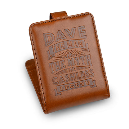 History & Heraldry Personalised RFID Wallet - Dave