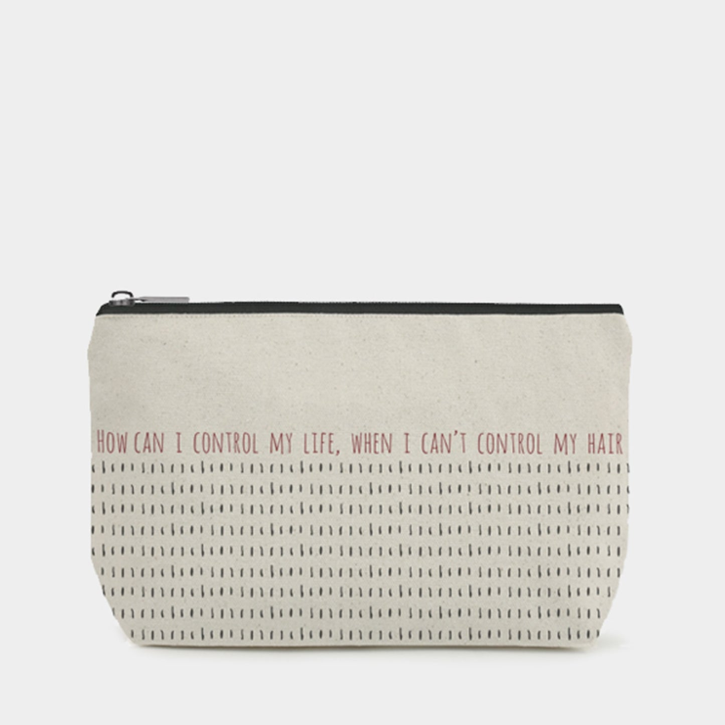 East Of India - Toiletry / Cosmetic Bag - Can't Control My Hair