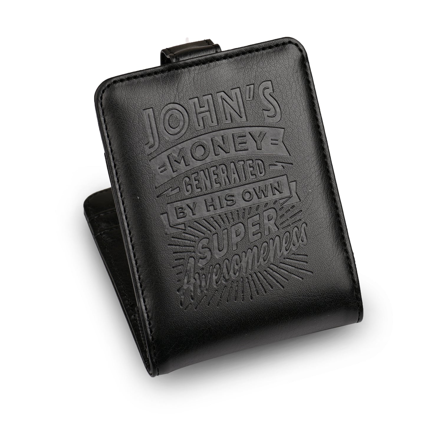 History & Heraldry Personalised RFID Wallet - John