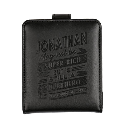 History & Heraldry Personalised RFID Wallet - Jonathan