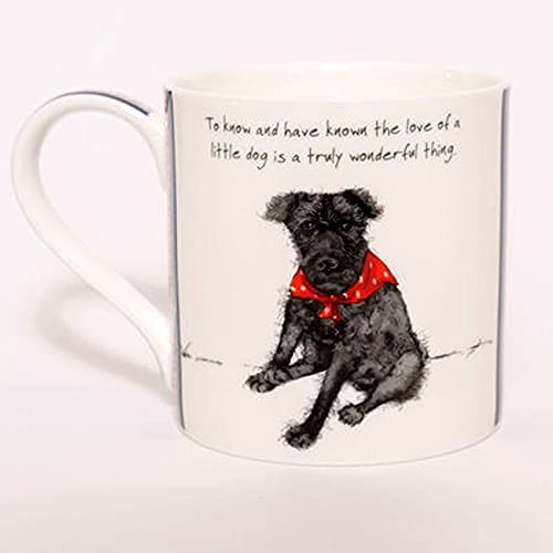 Patterdale Crossbred China Mug-To know and have known the love of a little dog is a truly wonderful thing.