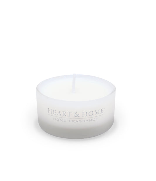 Heart & Home Fresh Linen Scented Soy Wax Scent Cup