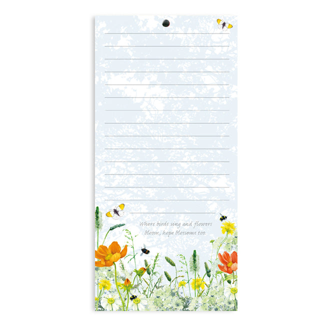 Butterfly Magnetic Notepad  Nature's Hope By Little Dog Laughed