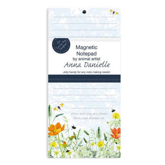 Butterfly Magnetic Notepad  Nature's Hope By Little Dog Laughed