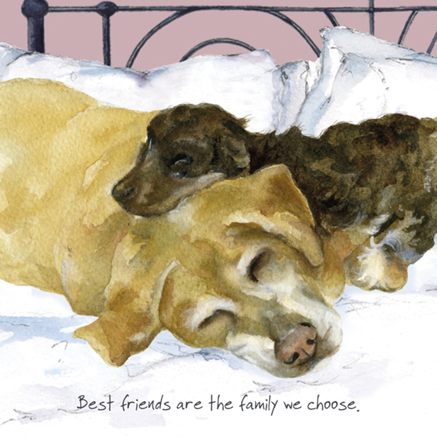 Yellow Labrador Greeting Card