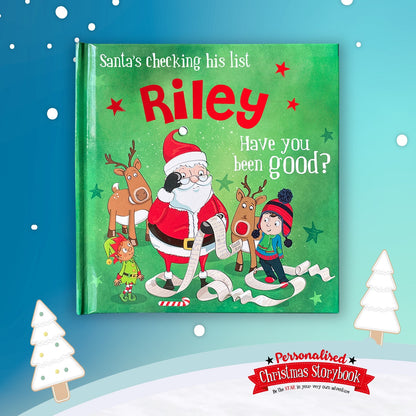 Childrens Xmas Storybook / colouring book   - Riley