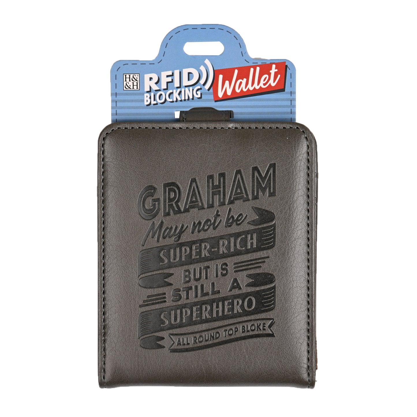 History & Heraldry Personalised RFID Wallet - Graham