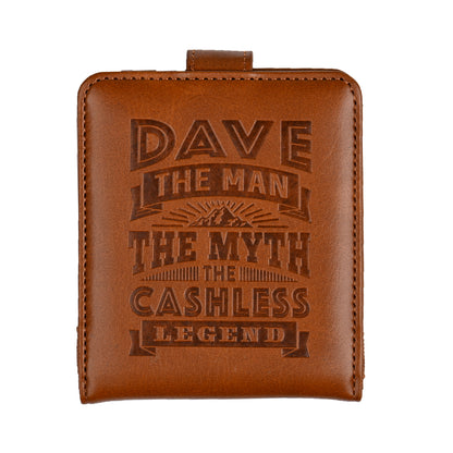 History & Heraldry Personalised RFID Wallet - Dave