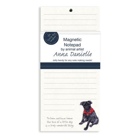 Patterdale X Magnetic Notepad By Little Dog Laughed