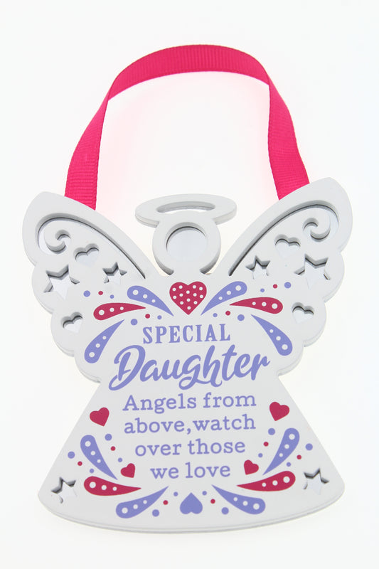 H & H Reflective Words Daughter Hanging Plaque 00200040020