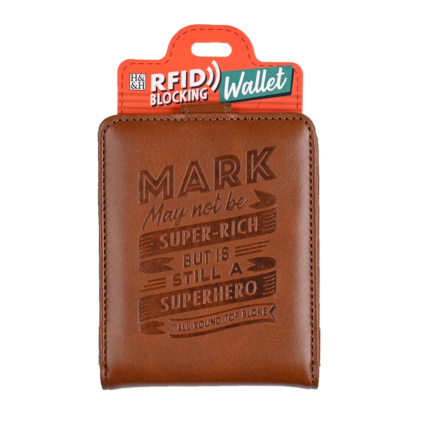 History & Heraldry Personalised RFID Wallet - Mark
