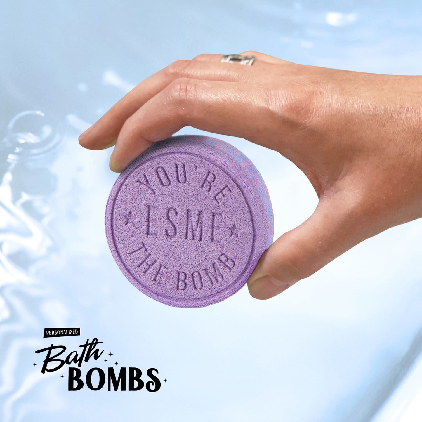 H&H Personalised Scented Bath Bombs - Esme