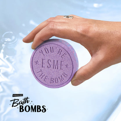 H&H Personalised Scented Bath Bombs - Esme