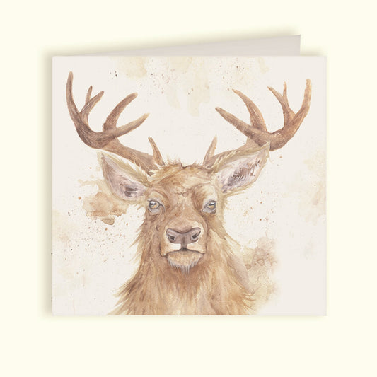 Red Deer Greeting Card