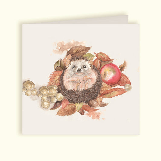 Hedgehog Greeting Card