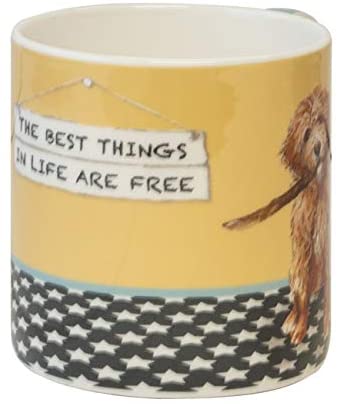 Best Things in Life Little Dog Laughed Mug in Gift Box It's A Good Sign Range