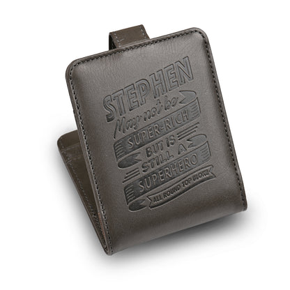 History & Heraldry Personalised RFID Wallet - Stephen