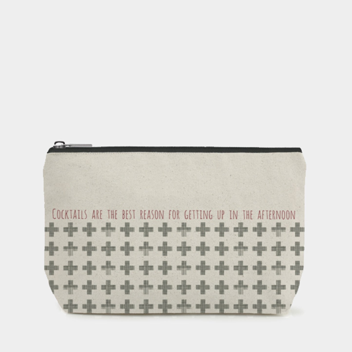 East Of India - Toiletry / Cosmetic Bag - Cocktails Are The Best Reason