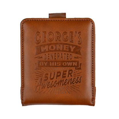 History & Heraldry Personalised RFID Wallet - George
